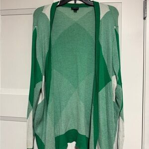 Torrid Green and Gray Women's Cardigan